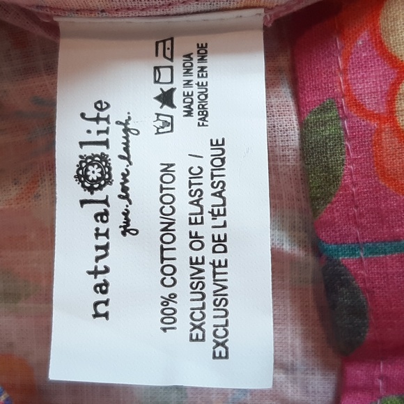 Natural Life Camille Swing Crop Top Size XL New With Tags - Picture 4 of 9